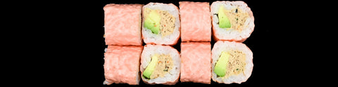 68 Soja roll thon cuit avocat